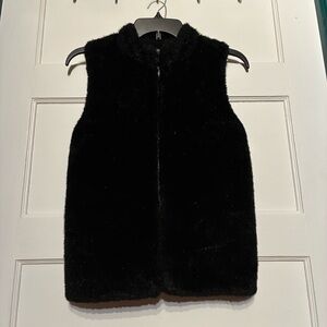 Faux Fur Vest Elevated Texture